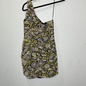 Zara One Shoulder Dress